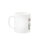 わたなべ夫婦のわたなべ夫婦とシェリ（スクエア） Mug :left side of the handle