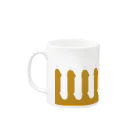 kumakumaのちんちん冠 Mug :left side of the handle