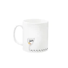 ペン田ペン子(イラスト垢)の2021丑年マグカップ Mug :left side of the handle