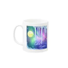 どるちぇ＊うさぎの12月《Moonシリーズ》＊Cold Moon＊ Mug :left side of the handle