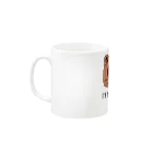 ハゲのの魚ボルグのはたして、そうタヌキ Mug :left side of the handle