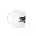 Coshi-Mild-Wildのヤマメ Mug :left side of the handle