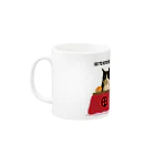 ©ニャンどんの部屋(公式)のGOTOKOTATUマグカップ Mug :left side of the handle