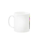 かまやんのプログラミングなお店のバブルス Mug :left side of the handle