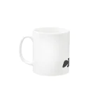シーラカンスくんとトマ猫のお店のパクッとシーラカンスくんマグカップ Mug :left side of the handle