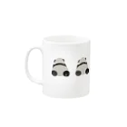 Coshi-Mild-Wildのパンダ_H Mug :left side of the handle