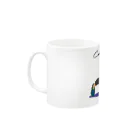 Drecome_Designの筋トレで鍛えよう! Mug :left side of the handle