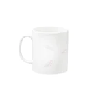 つめくさカップ店の羽 Mug :left side of the handle