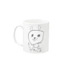 みぎた家.migitamのおつかれちゃん Mug :left side of the handle