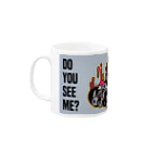 SchaerfeのDo yo see me? Mug :left side of the handle