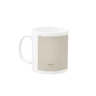 リツ屋のセーターってお手入れ難しいよね(ベージュ) Mug :left side of the handle