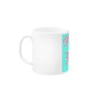 レインレのねこいち Mug :left side of the handle