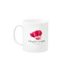 Timber& SimbaのLipstick Mug :left side of the handle