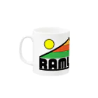 かっぺのつがいのRAMUS Mug :left side of the handle