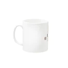 beautiful_aの顔文字ニャンコ Mug :left side of the handle