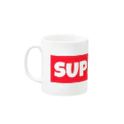 SUPERMANのSUPERMAN Mug :left side of the handle