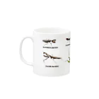 L_arctoaの関東のカマキリ（旧学名・非推奨）マグカップ（全面ver） Mug :left side of the handle