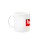 hiraotsuのMy name's cup Mug :left side of the handle