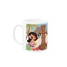 FOXY COLORSのHULA BABY Mug :left side of the handle