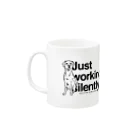 bruckejapanのJust Silently Mug Mug :left side of the handle