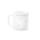 U-kichi STOREの新選組としにゃん！ Mug :left side of the handle