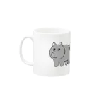 ななぴっぴショップのゆうれい犬 Mug :left side of the handle