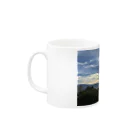 thousand rice fieldの夕焼け Mug :left side of the handle