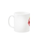 江戸川 media lab FAN SHOPの旭日旗くぅ Mug :left side of the handle