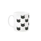 miruの黒猫ちゃんPマグ Mug :left side of the handle