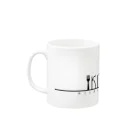 しえらのKIT-MEALs Mug :left side of the handle