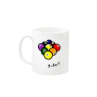 脂身通信Ｚの9-ball♪ Mug :left side of the handle