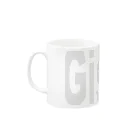 バレエ好きのアイテムのバレエ好きのジゼルアイテム Mug :left side of the handle