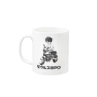 ピクルスEPOのピクルスEPO　黒文字 Mug :left side of the handle