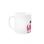 elevenshopのelevenfishing（フルカラーロゴ） Mug :left side of the handle