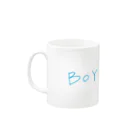 Techno6のMUG(BOY) マグカップの取っ手の左面