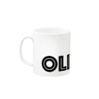 Oliver's のOliver's logo Mug :left side of the handle