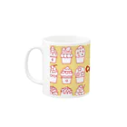 Cafe・de・ぬりえ ShopのCupcake Mug :left side of the handle