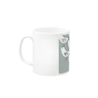 うめぼし商店のトリとトリとトリと Mug :left side of the handle