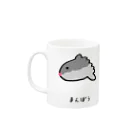 脂身通信Ｚの【魚シリーズ】まんぼう♪2104 Mug :left side of the handle