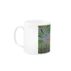 唐花の路の花 Mug :left side of the handle