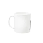 messenger from far eastの[B]LOGO1 Mug :left side of the handle