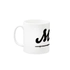 MRFC OFFICIAL GOODSのMRFC ROD LOGO BK Mug :left side of the handle