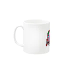 でおきしりぼ子の実験室のHYSTERIA_HORIZONTAL_LOGO Mug :left side of the handle