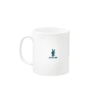 YUTA INUZUKAのスロープドッキー Mug :left side of the handle