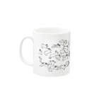 SCHINAKO'Sのコメット☆ Mug :left side of the handle