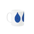 frmeowのTear Drop[Blue-Ragdoll] Mug :left side of the handle