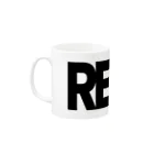 GALACTIC REBELのREBEL WHITE Mug :left side of the handle