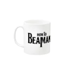 ikinagraphieのBE A MAN Mug :left side of the handle