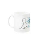 まろまゆのフェチズム Mug :left side of the handle