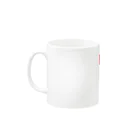 orumsの露骨な [Explicit] -Red Box Logo- Mug :left side of the handle